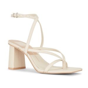 Dolce Vita Paroo Heel Ivory Leather